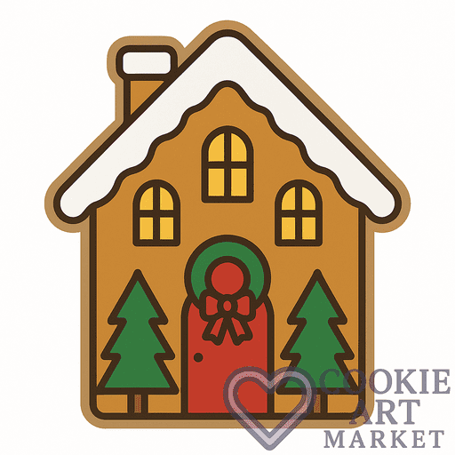 Festive Cookie House