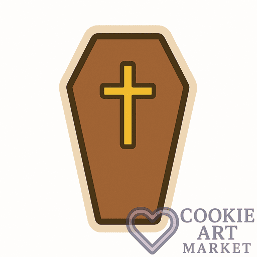 Creepy Coffin Cutout