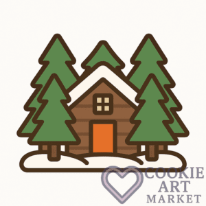 Cozy Cabin – Winter Woodland Retreat