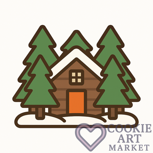 Cozy Cabin – Winter Woodland Retreat