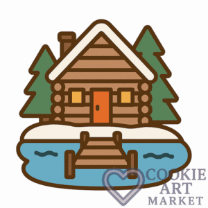 Cozy Cabin – Snowy Lakefront Getaway