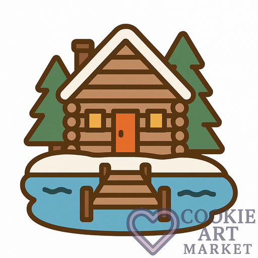 Cozy Cabin – Snowy Lakefront Getaway