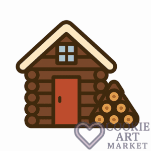 Cozy Cabin – Woodland Winter Scene