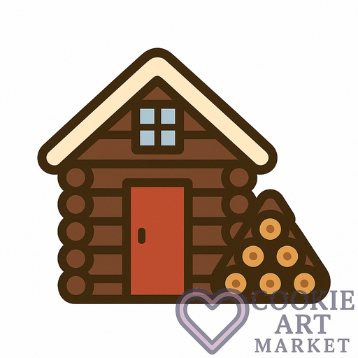 Cozy Cabin – Woodland Winter Scene