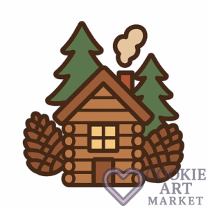 Cozy Cabin – Frosty Forest Retreat