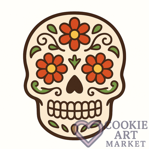 Day of the Dead – Colorful Calavera Crumb