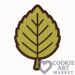 Fall Leaves – Autumn Elm Leaf Cookie Design
