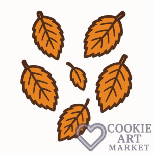Fall Leaves – Falling Elm Elegance