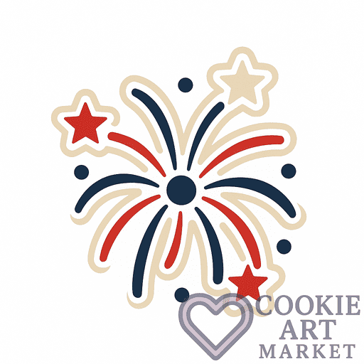 Sparkle & Pop Cookie Cutout