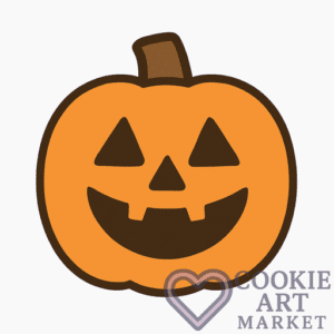 Jack-o-Lantern – Happy Jack-o-Lantern Cookie Design Jack-o-Lantern – Happy Jack-o-Lantern Cookie Design