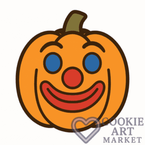 Jack-o-Lantern – Festive Clown Pumpkin