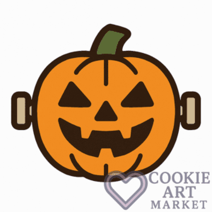 Jack-o-Lantern – Franken-Pumpkin Cookie Delight