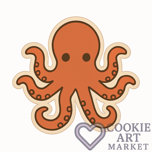 Kraken Clipart Cookie