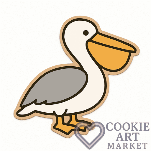 Pelican Cookie Charm
