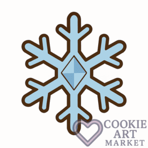 Snowflake – Chilly Charm: Diamond Snowflake