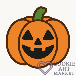 Spooky Silhouettes – Playful Pumpkin Cookie Design