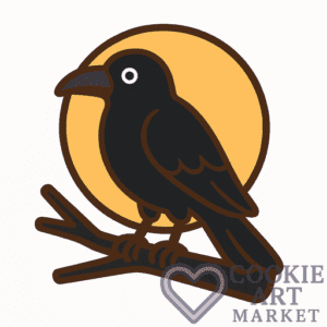Spooky Silhouettes – Moonlit Raven Treat