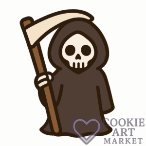 Spooky Silhouettes – Cookie of the Reaper