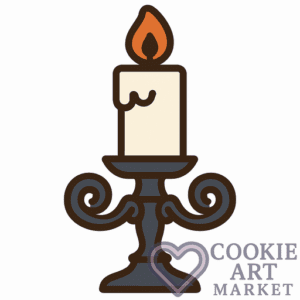 Spooky Silhouettes – Gothic Glow Cookie Design