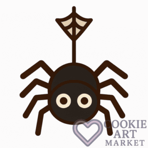 Spooky Silhouettes – Creepy Crawly Cookie Spider