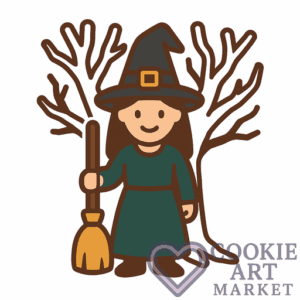 Spooky Silhouettes – Spooky Tree Witch