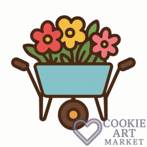 Spring Garden – Floral Wheelbarrow Delight