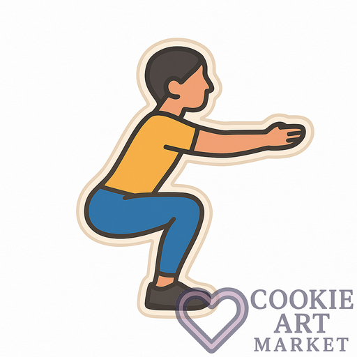 Squat Pose – Fitness Cookie Delight