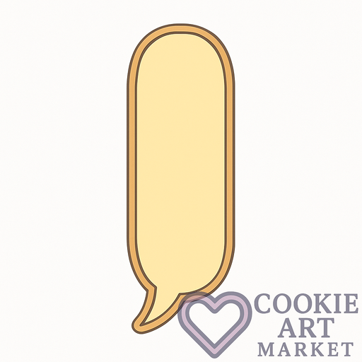 Tall Thin Bubble – Lean Chat Icon