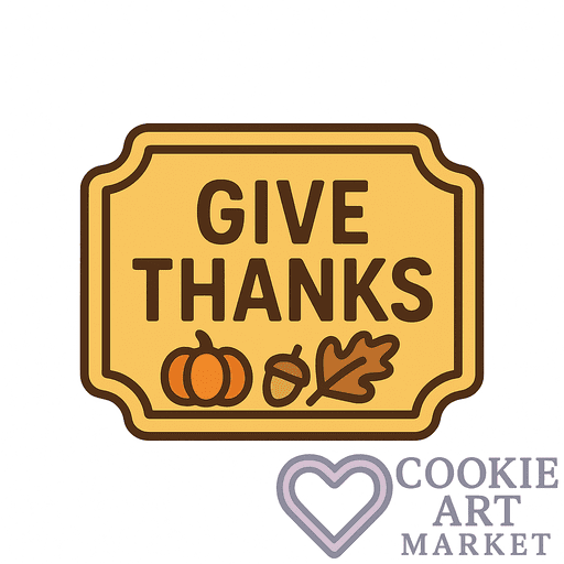 Harvest Blessings Cookie Design