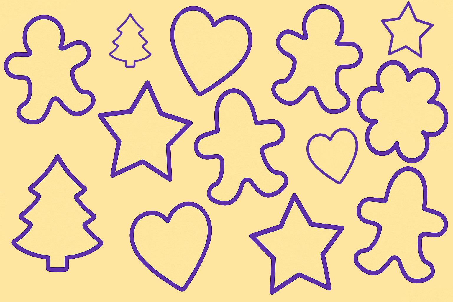 Optimized Dough Cutting Super Cookie Cutters