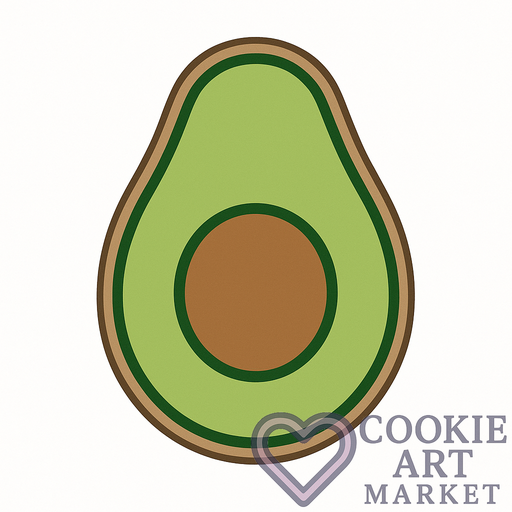 Avocado – Minimalist Avocado Cookie Template