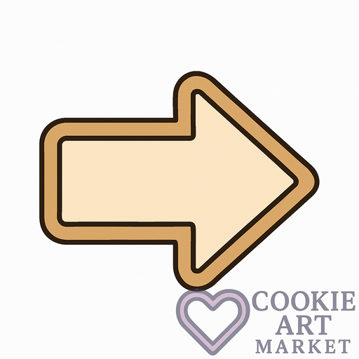 East Arrow – Simple Direction Cookie