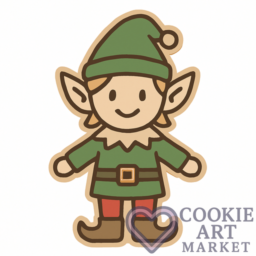 Elf – Fantasy Elf Clipart Cookie