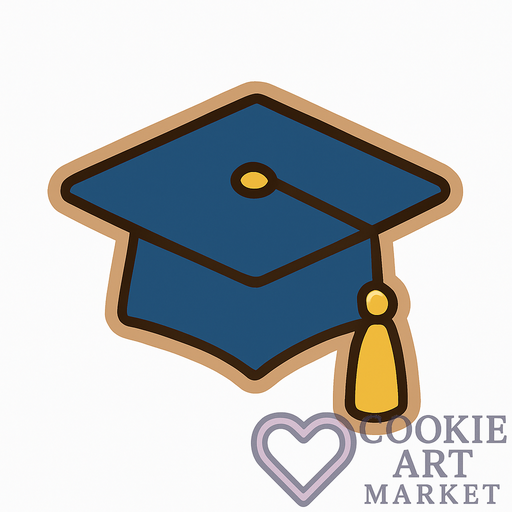 Graduation party hat – Graduation Celebration Cookie Art