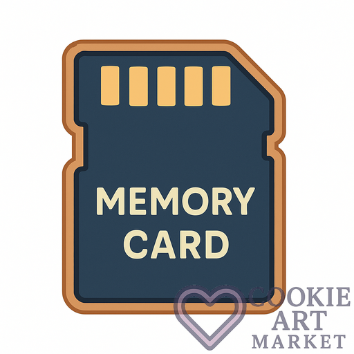 Memory Card – Pixel-Perfect Cookie Cutter